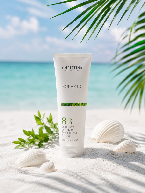 Ultimate Defense Day Cream SPF 20 - Денний крем Абсолютний захист SPF 20 Christina BIO PHYTO