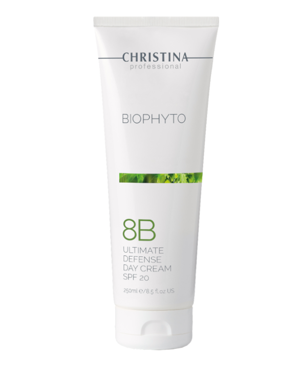 Ultimate Defense Day Cream SPF 20 - Денний крем Абсолютний захист SPF 20 Christina BIO PHYTO, 250 ml.