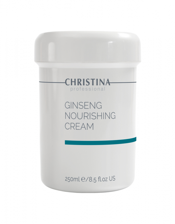 Ginseng Nourishing Cream - Питательный крем с женьшенем для нормальной кожи Christina GENERAL LINE, 250 ml.