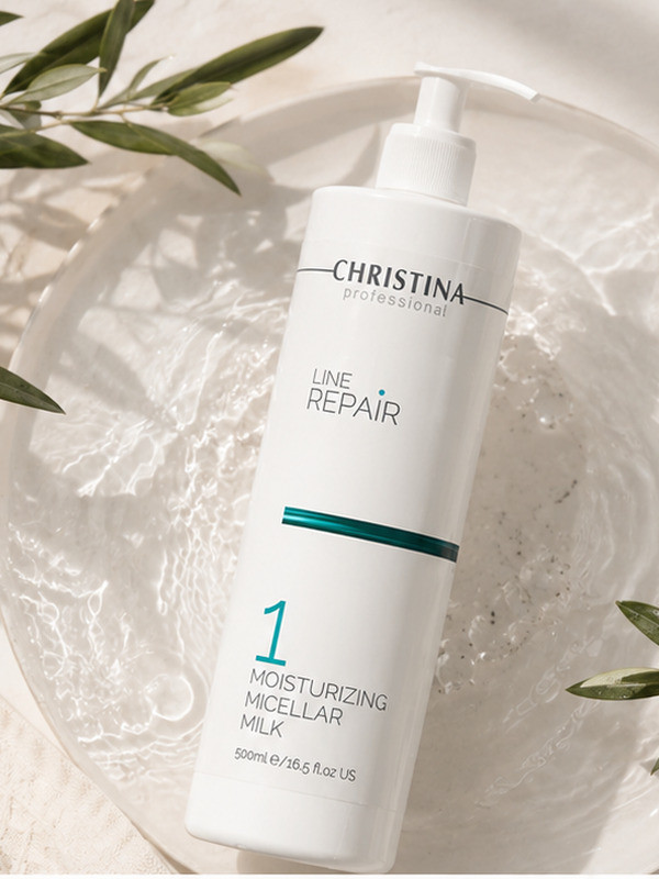 Moisturizing Micellar Milk - Увлажняющее мицеллярное молочко Christina LINE REPAIR