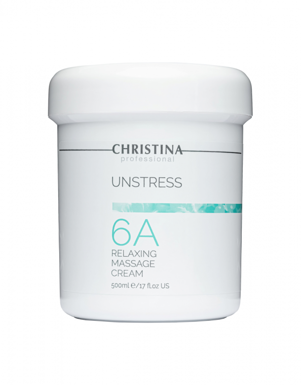 Relaxing Massage cream - Масажний крем-релакс Christina UNSTRESS, 500 ml.